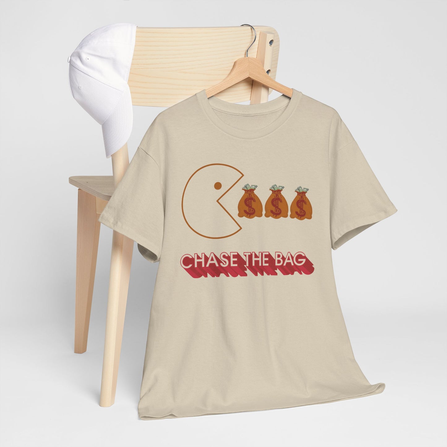 Chase The Bag Shirt to Match Retro 4 Brick by Brick, Retro 4 Brick by Brick Sneaker Tee