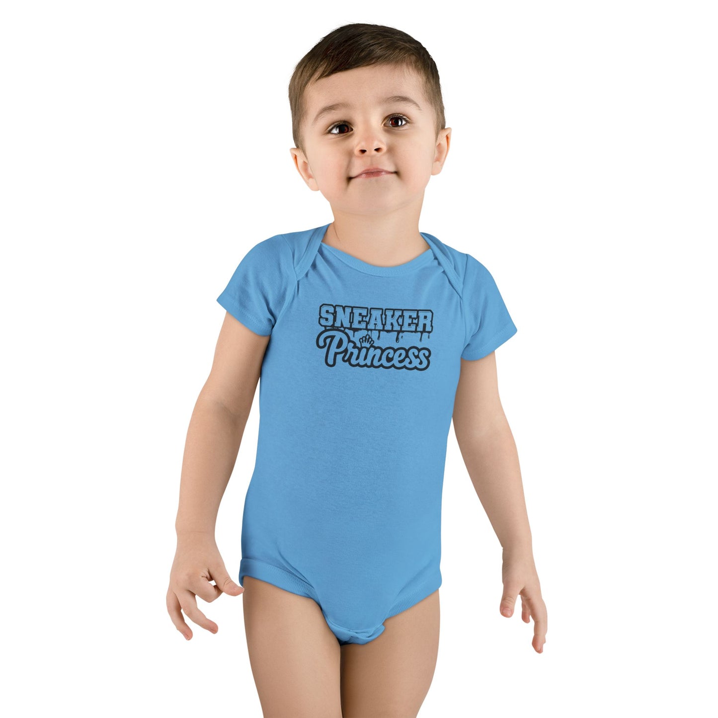 Copy of Baby Short Sleeve Onesie® Sneaker Princess