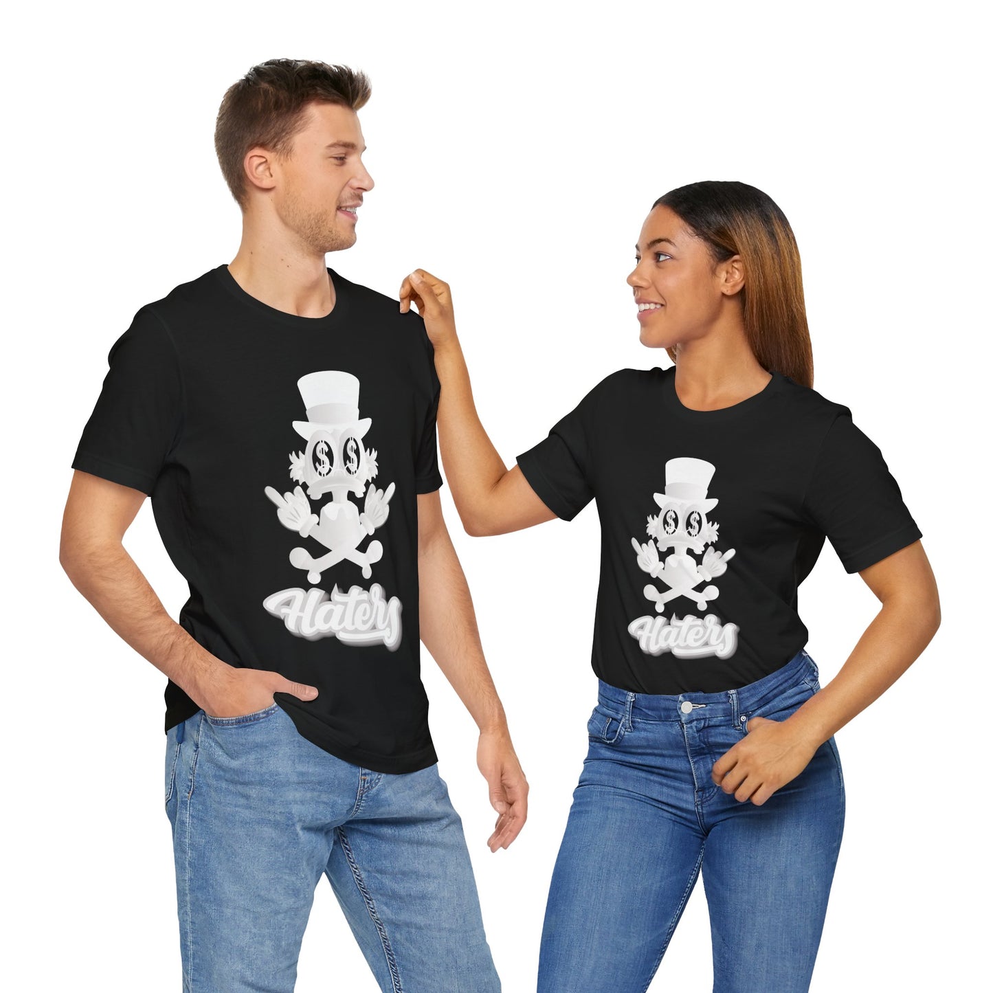 Haters Shirt to Match Jordan 14 Black Toe Sneaker Shirt