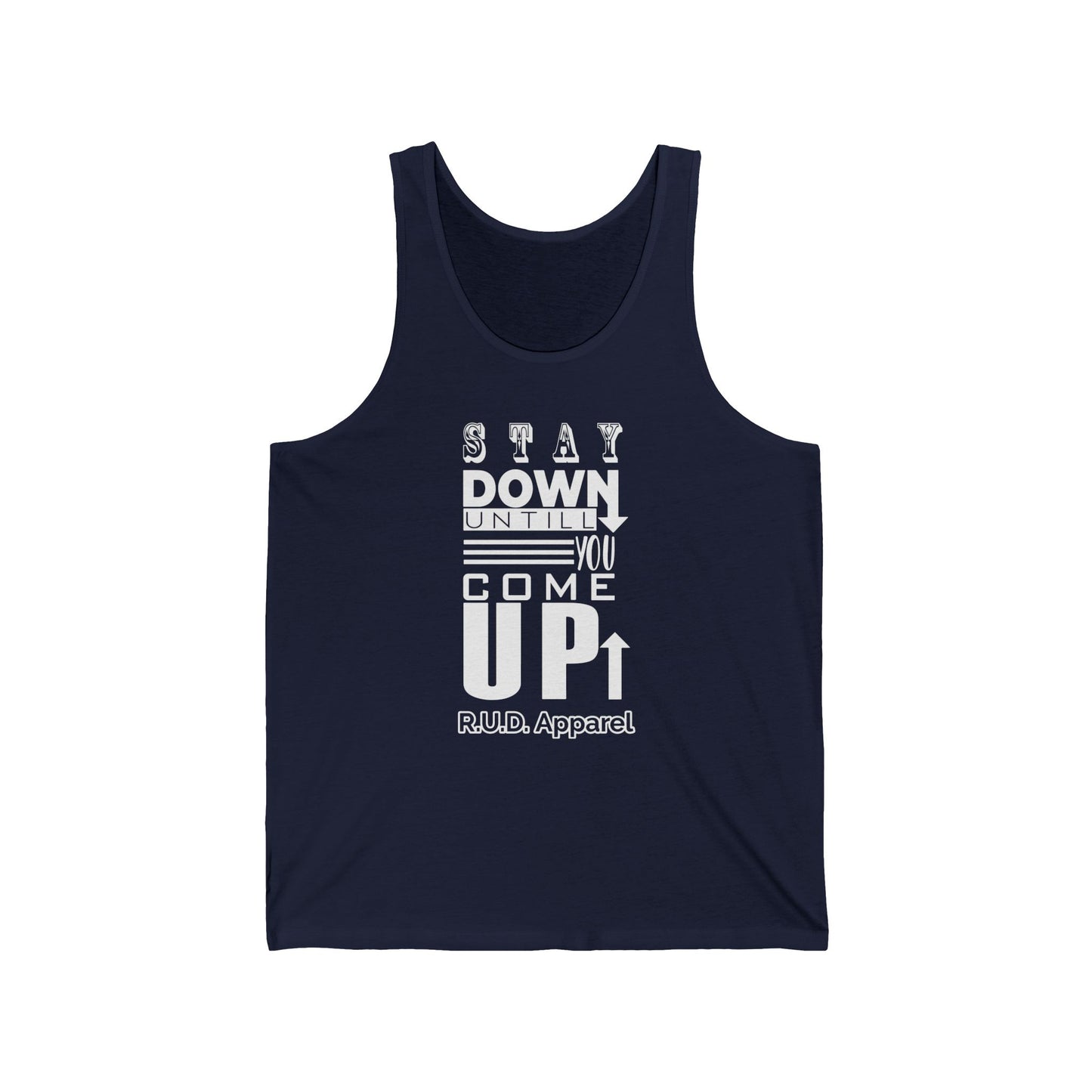Stay Down Unisex Jersey Tank