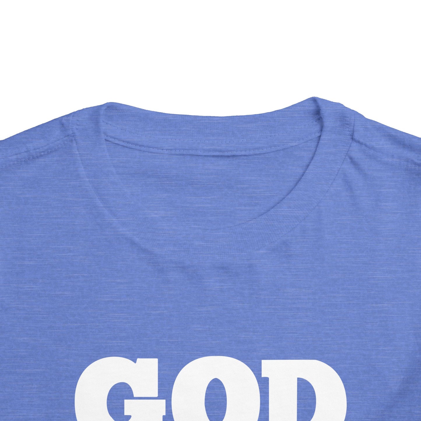 God Is The Plug Toddler Short Sleeve Tee