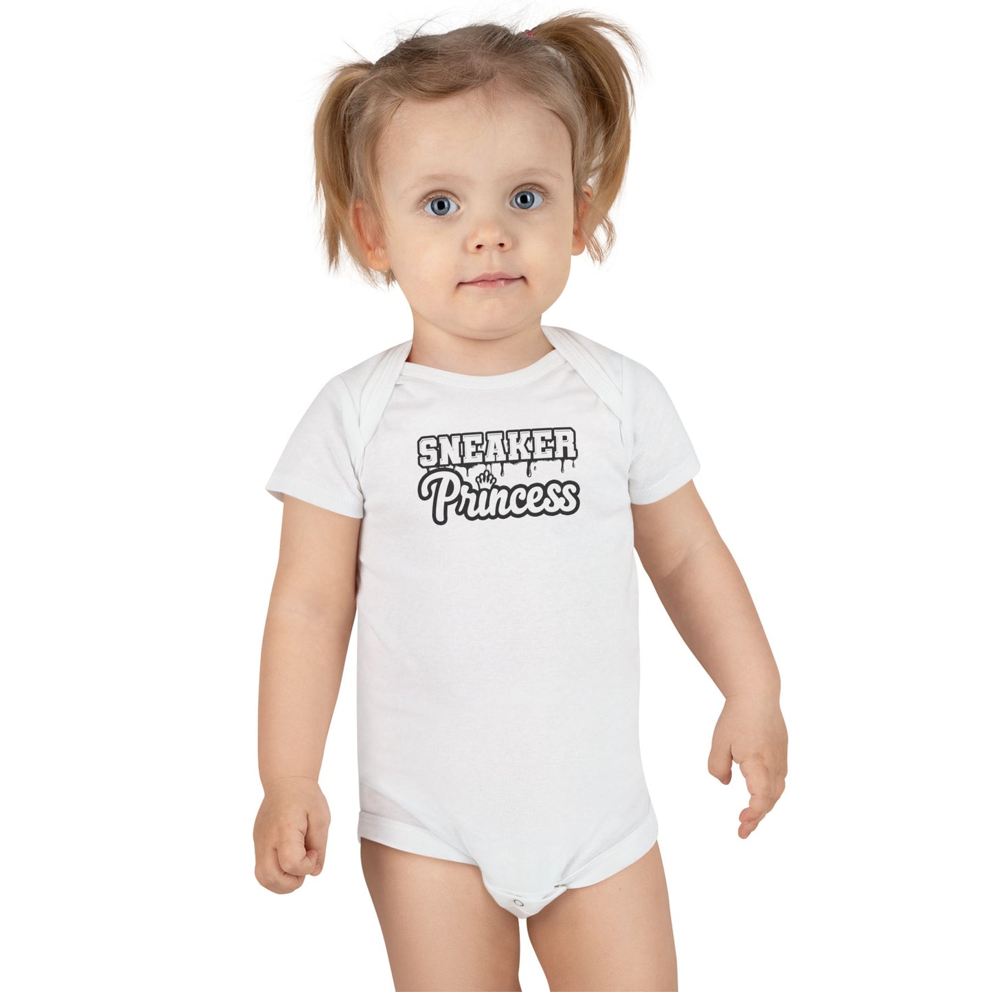 Copy of Baby Short Sleeve Onesie® Sneaker Princess