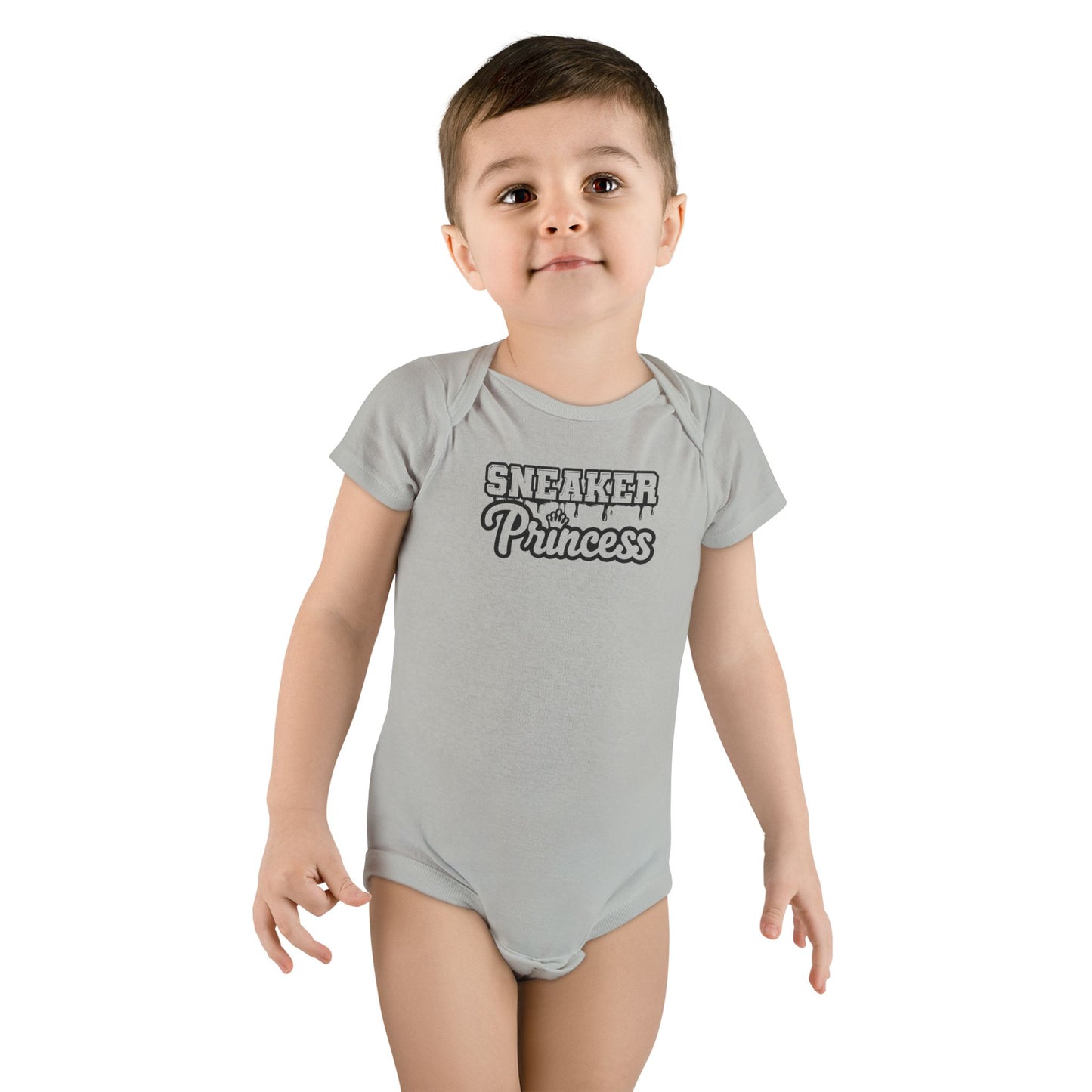 Copy of Baby Short Sleeve Onesie® Sneaker Princess