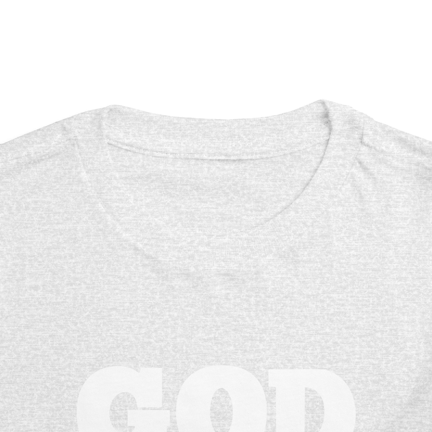 God Is The Plug Toddler Short Sleeve Tee