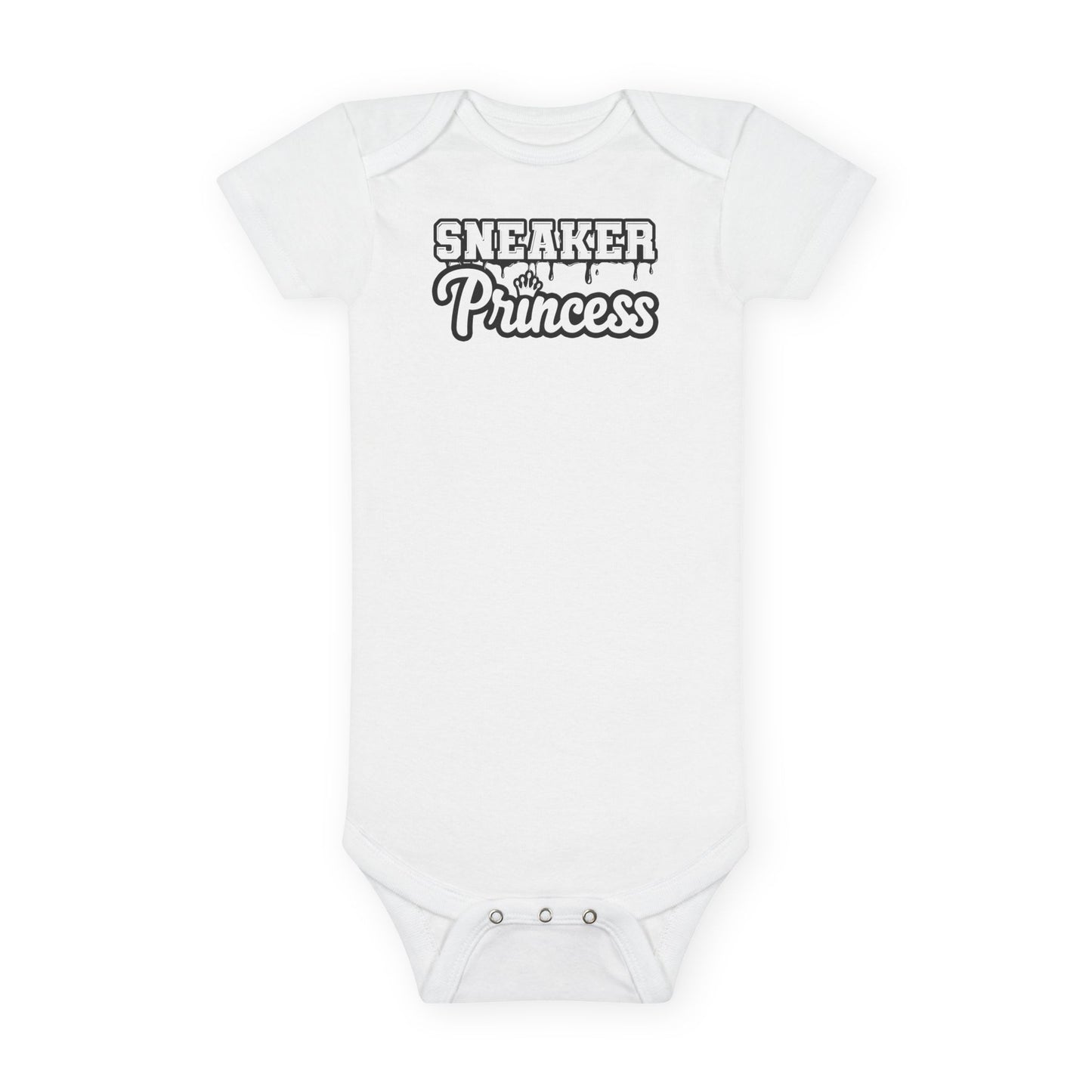Copy of Baby Short Sleeve Onesie® Sneaker Princess