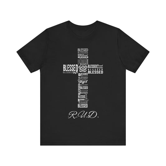 Blessed Cross Shirt to Match Jordan 14 Black Toe Sneaker Shirt