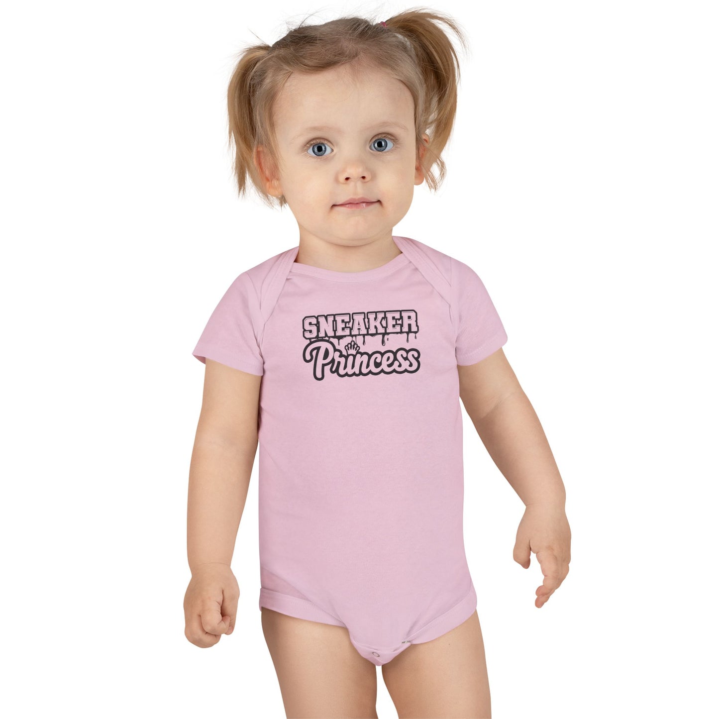 Copy of Baby Short Sleeve Onesie® Sneaker Princess
