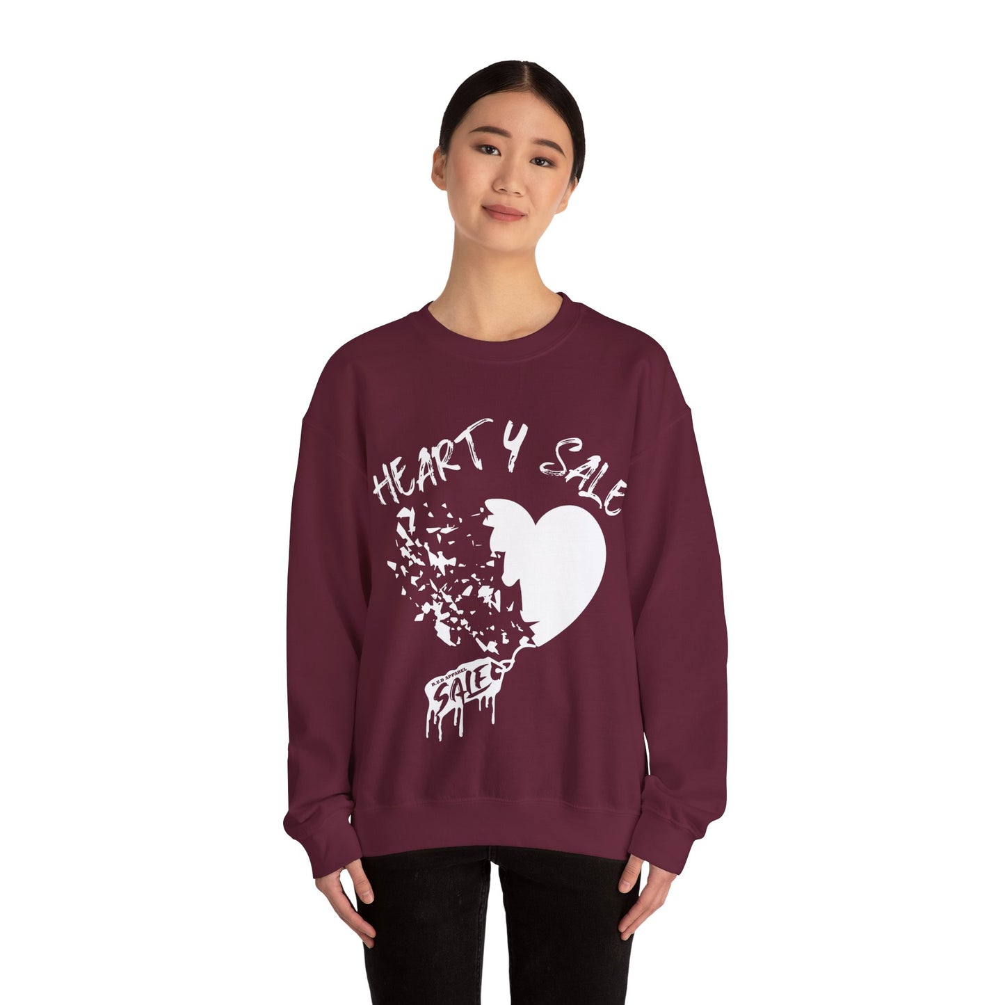 Heart 4 Sale Unisex Heavy Blend™ Crewneck Sweatshirt