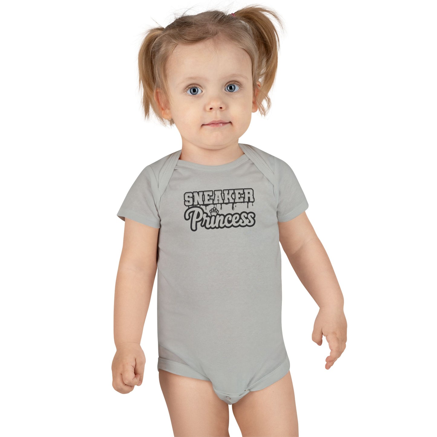 Copy of Baby Short Sleeve Onesie® Sneaker Princess