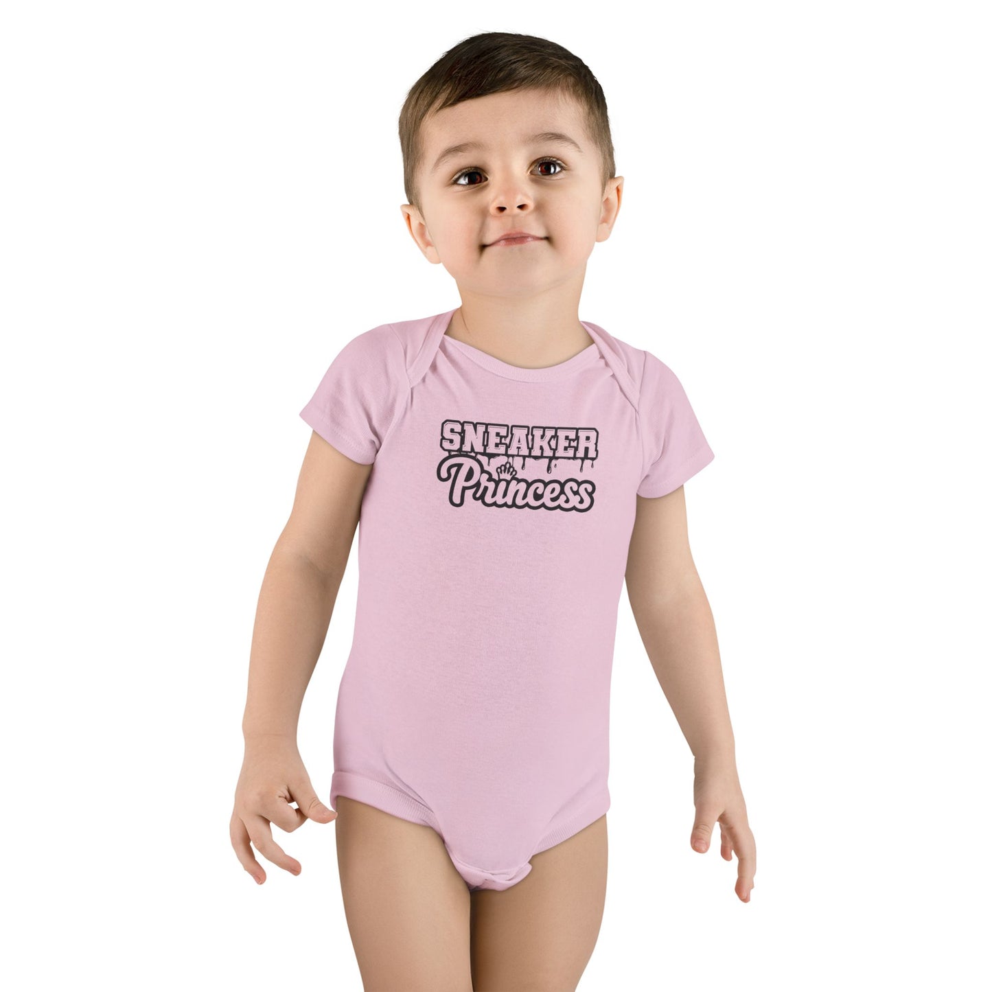 Copy of Baby Short Sleeve Onesie® Sneaker Princess