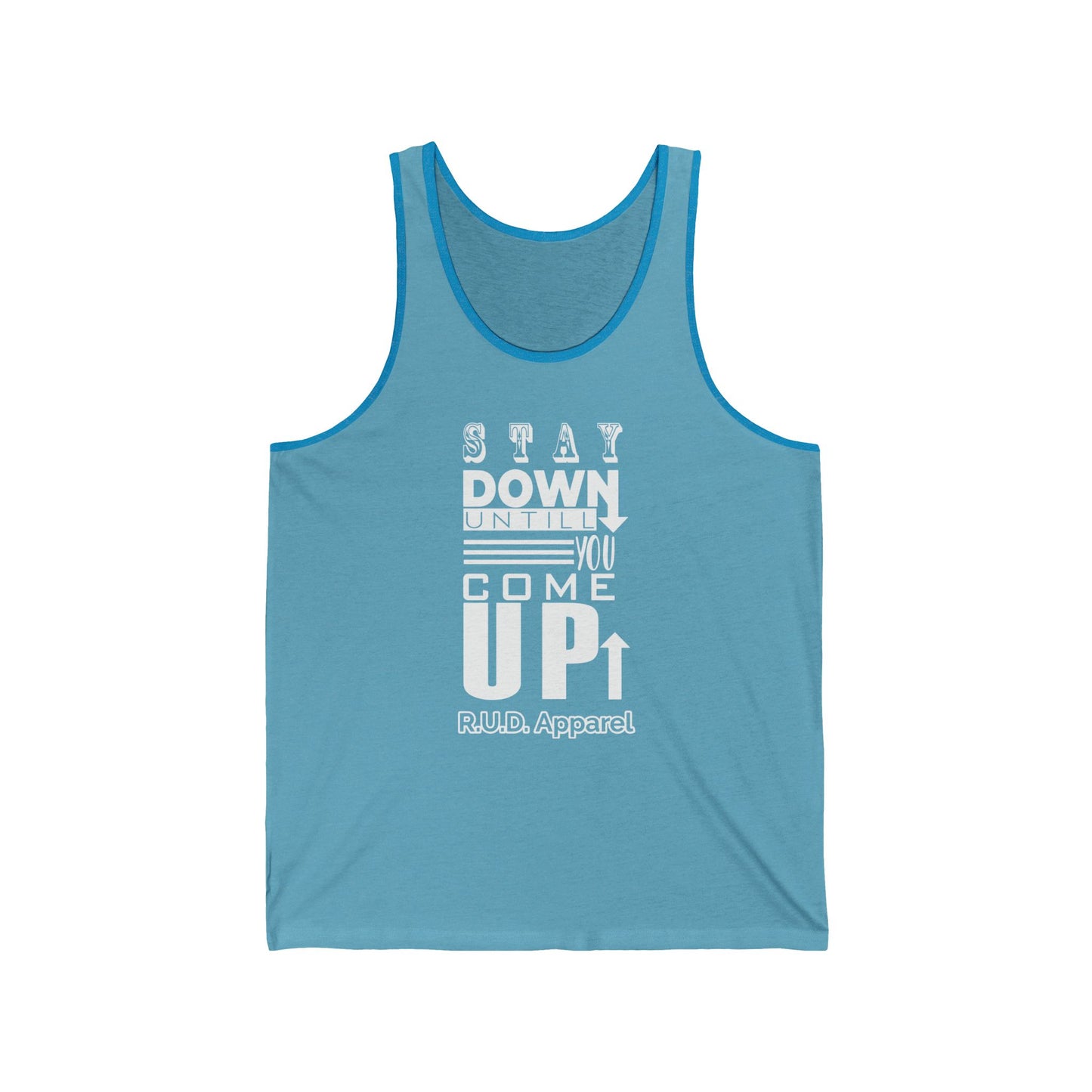Stay Down Unisex Jersey Tank