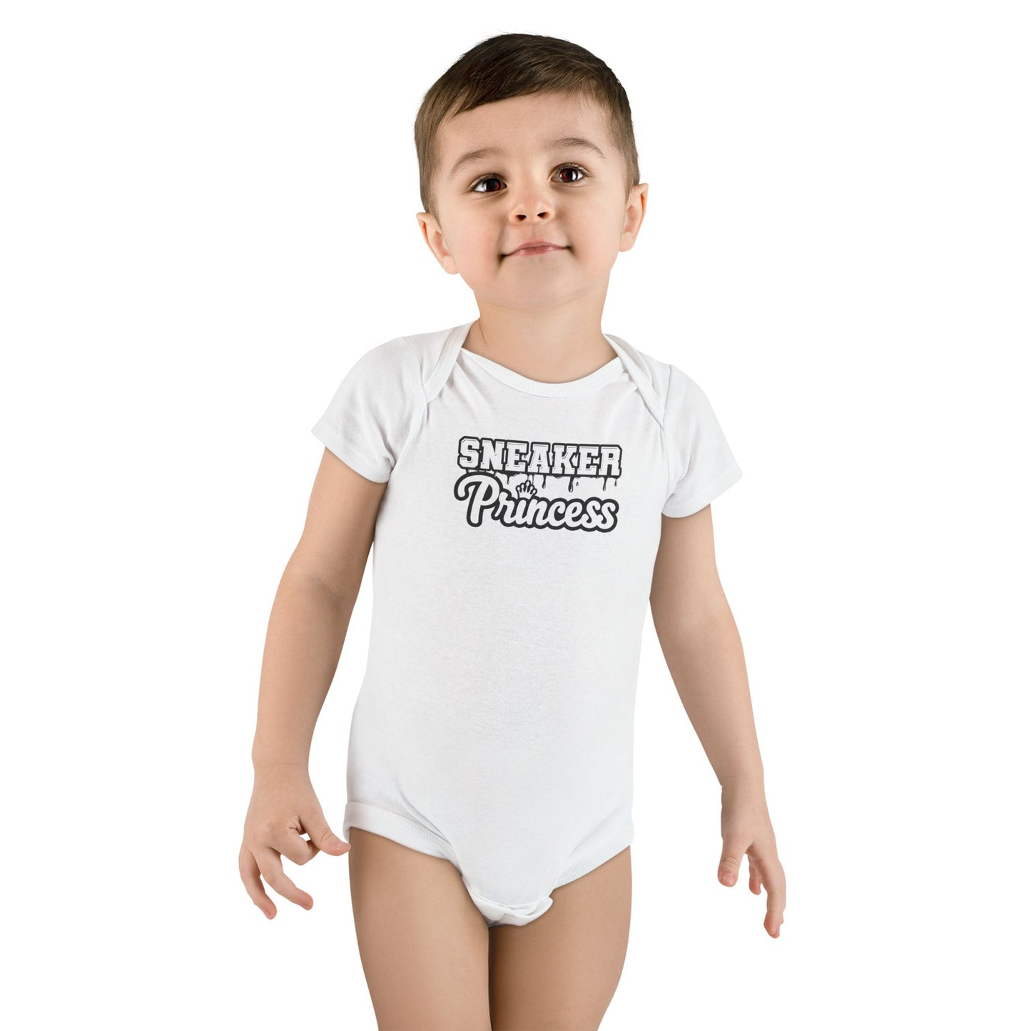 Copy of Baby Short Sleeve Onesie® Sneaker Princess