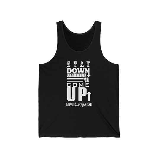 Stay Down Unisex Jersey Tank