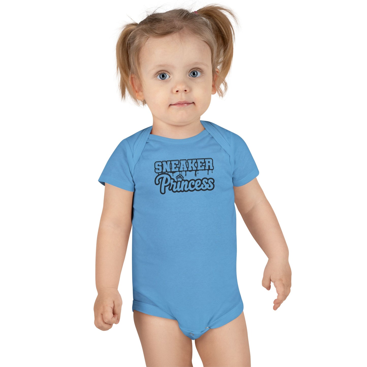 Copy of Baby Short Sleeve Onesie® Sneaker Princess