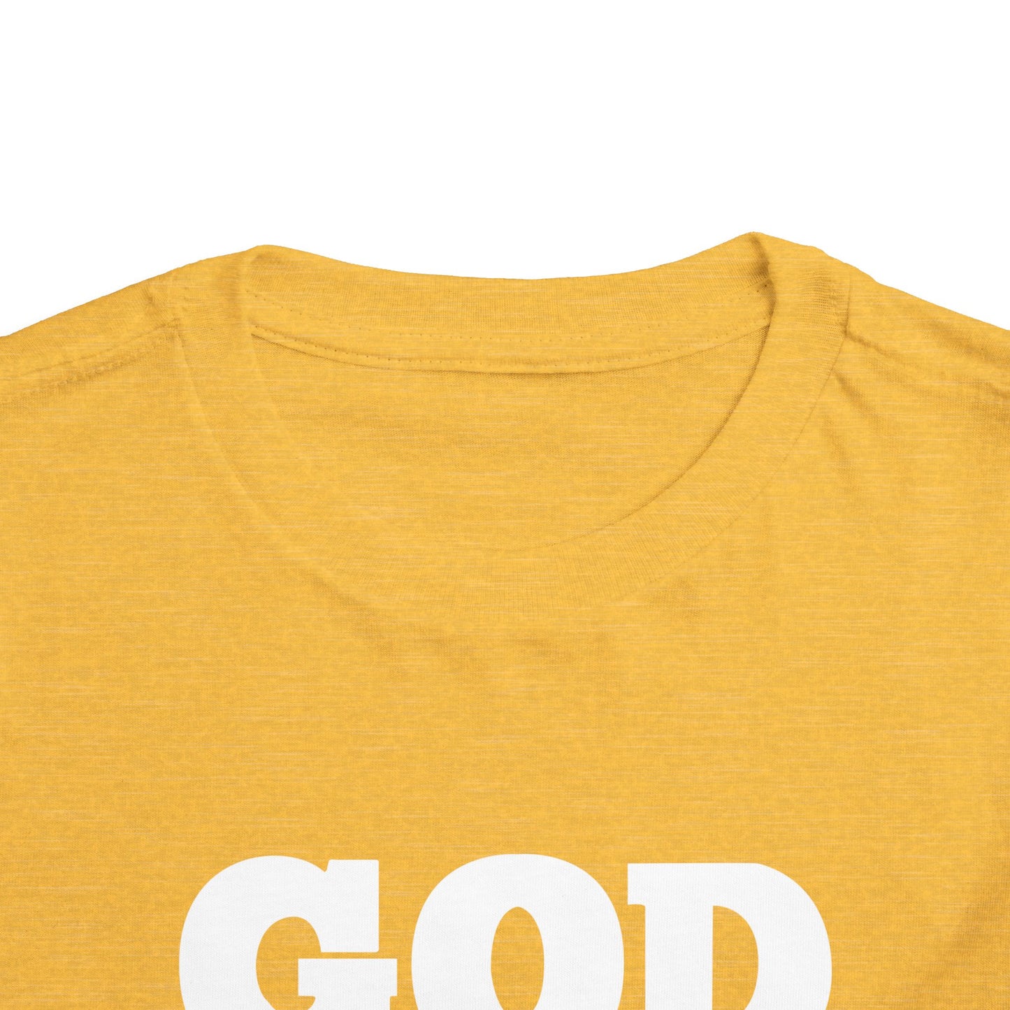 God Is The Plug Toddler Short Sleeve Tee